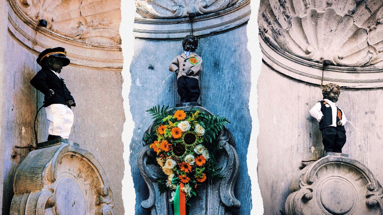 cosa vedere a Bruxelles: bambino che fa la pipì