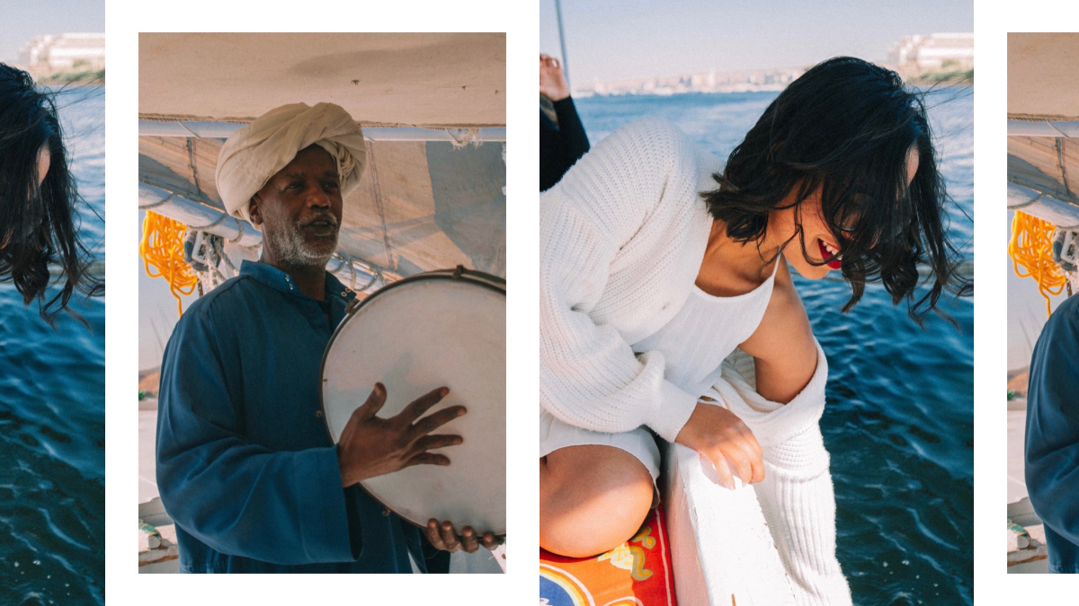 felluca assuan egitto