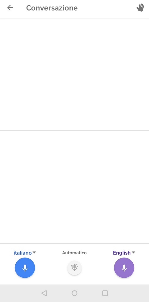 funzione conversazione real time