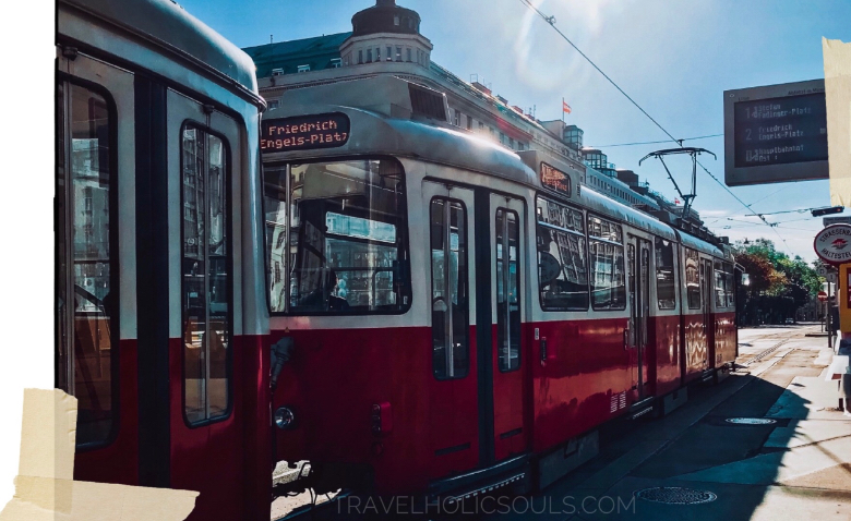 muoversi col tram nel visitare Vienna
