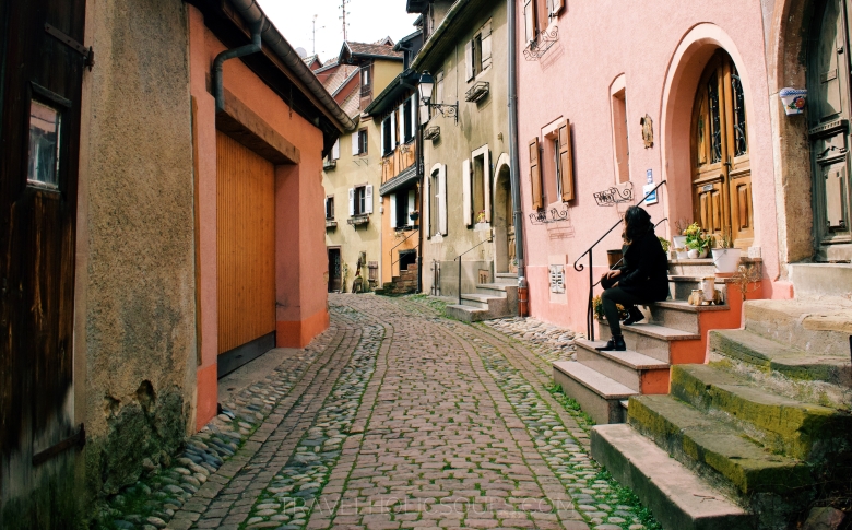 particolare eguisheim francia