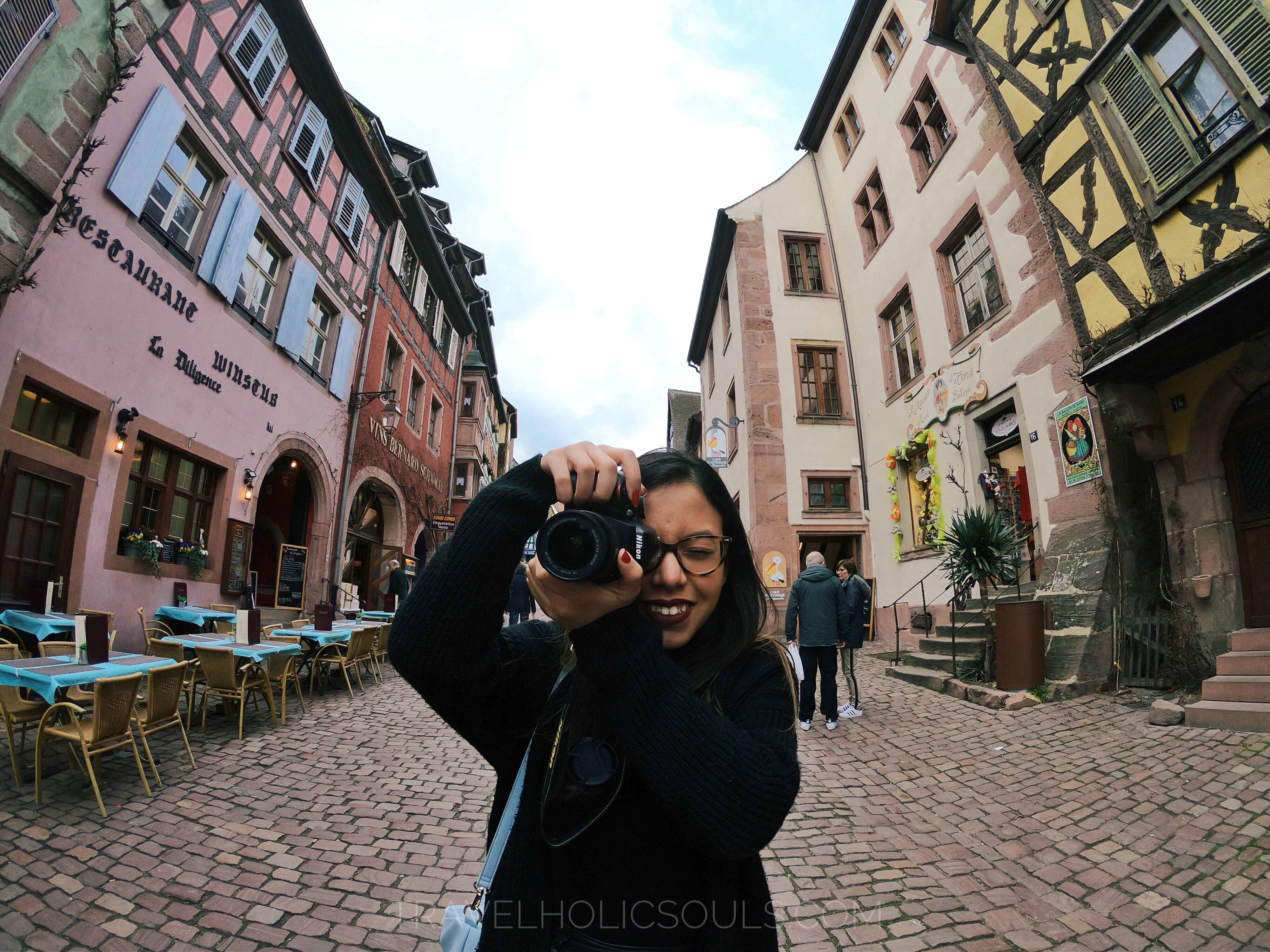 passeggiare tra le vie di Riquewihr