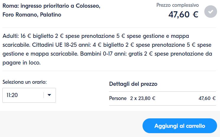 prenotare tour get your guide