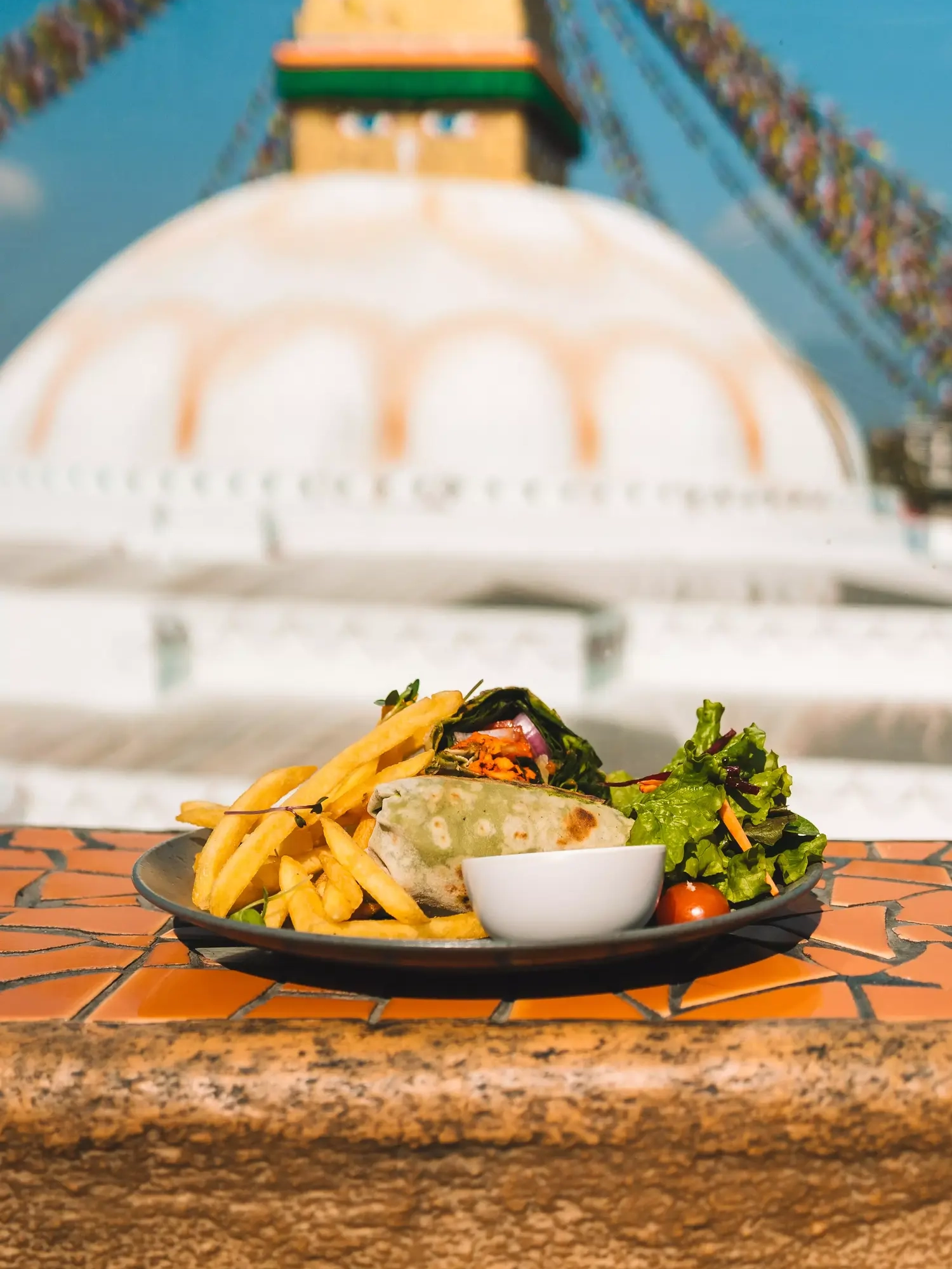 boudhanath stupa cibo