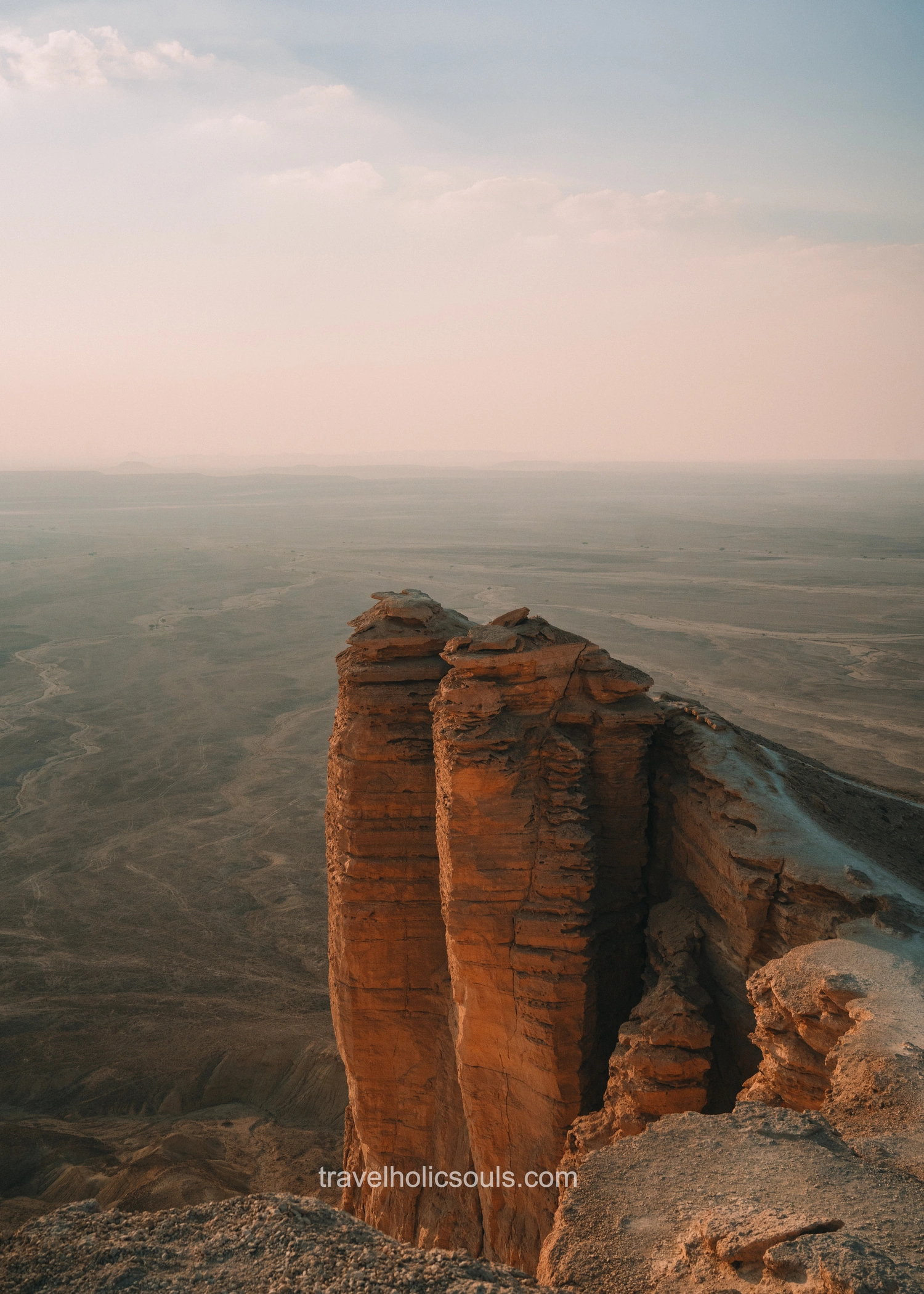 Edge of the world view