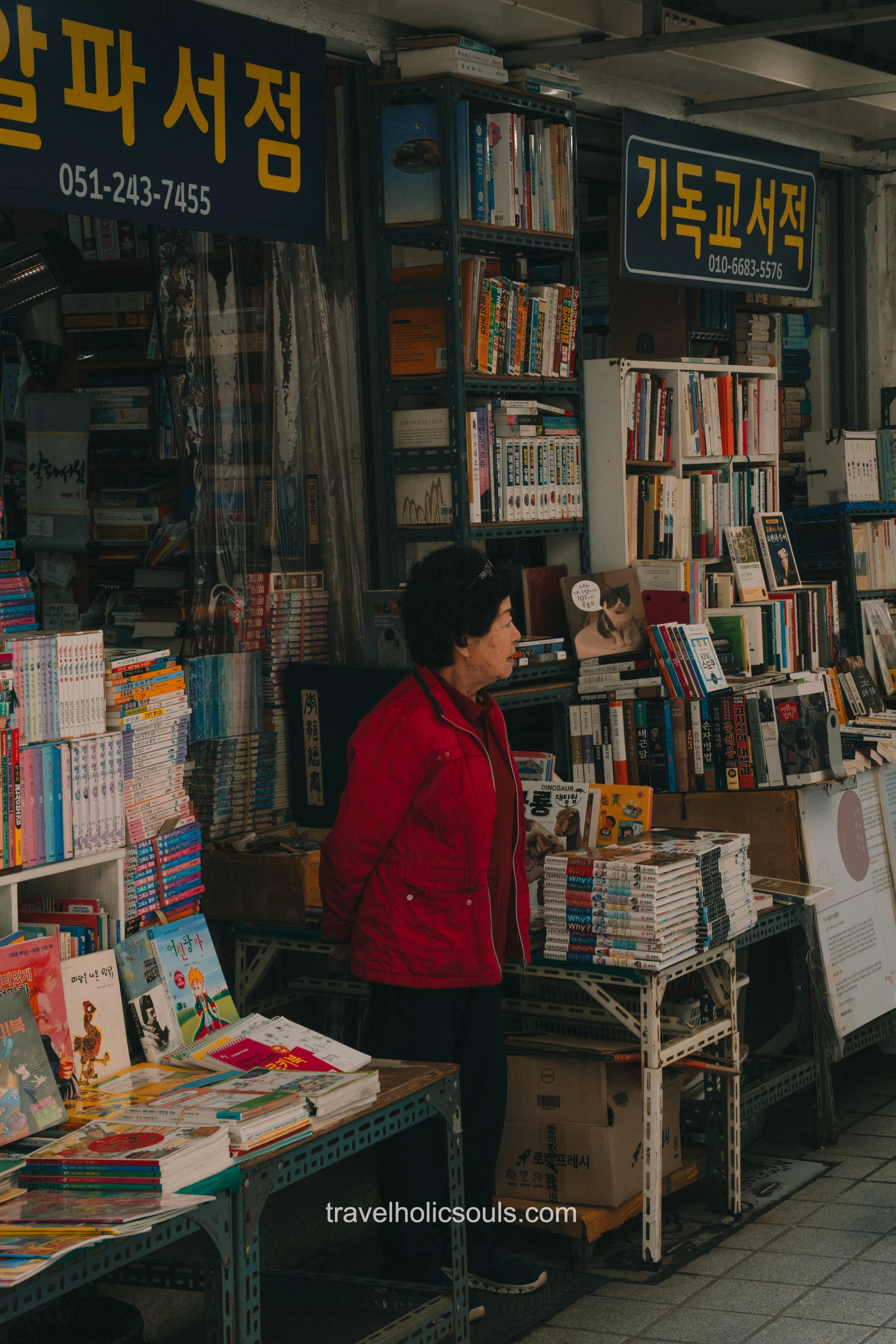 signora coreana libreria