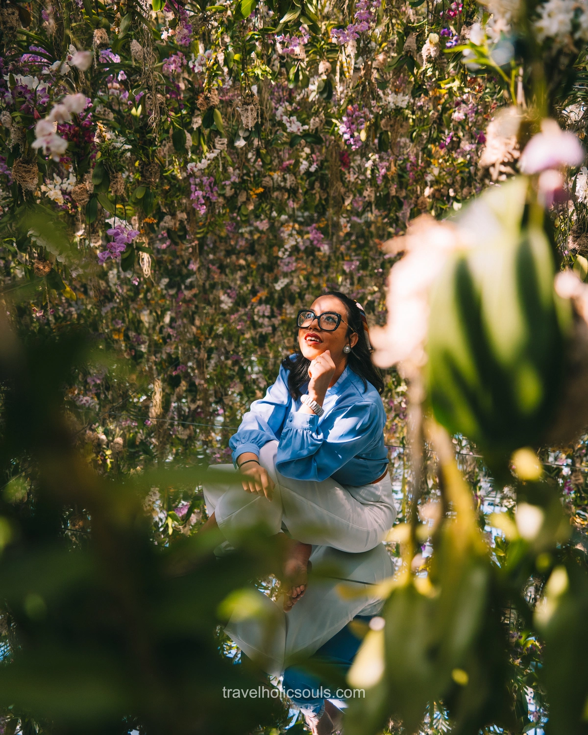 Stanza orchidee teamlab tokyo