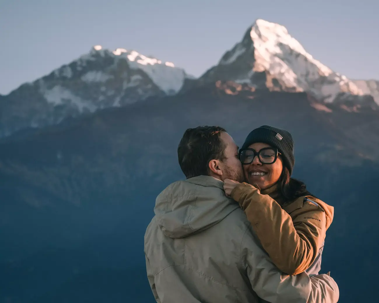 trekking himalaya coppia