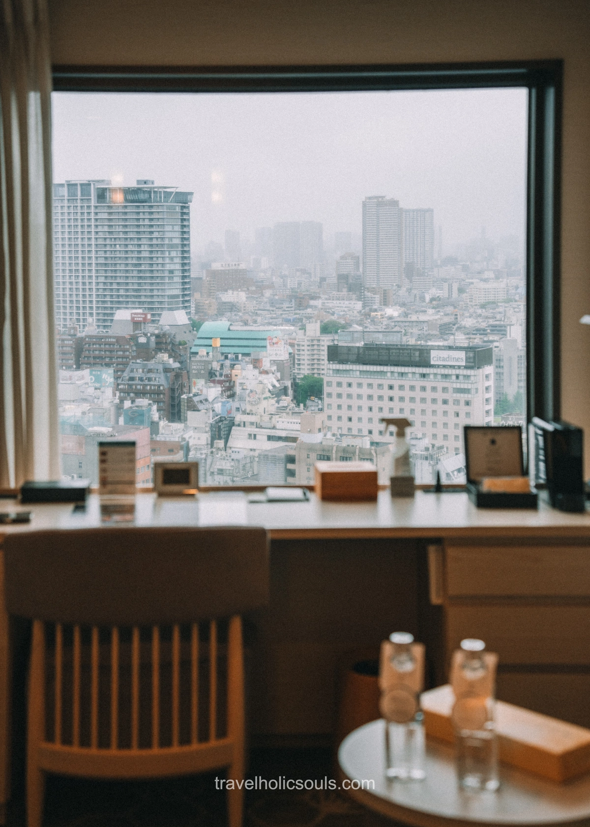 Vista Tokyo dal Shinjuku Hotel Prince