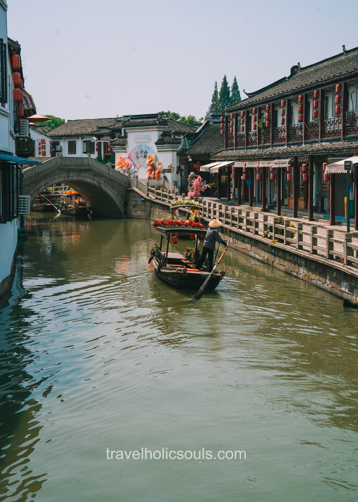 Zhujiajiao barca canale